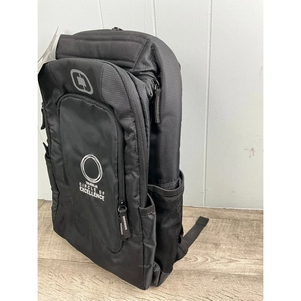 Ogio Logan Padded Backpack Laptop Bag 411092 Black PGA Tour Championship NWT